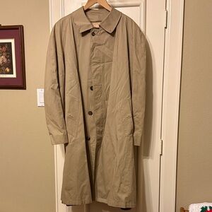 Classic Beige Trench Coat for Men